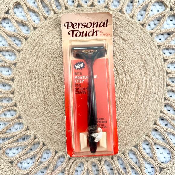 Personal Touch by Schick With Moisturizing Strip NIB Deadstock Razor Sample Pack - Picture 6 of 8
